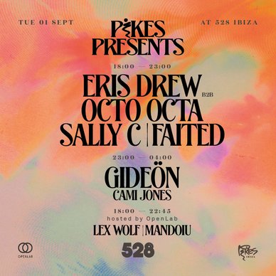 Eris Drew b2b Octo Octa Pikes Presents