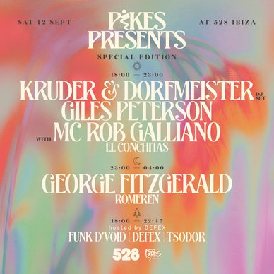 Kruder & Dorfmeister Pikes Presents