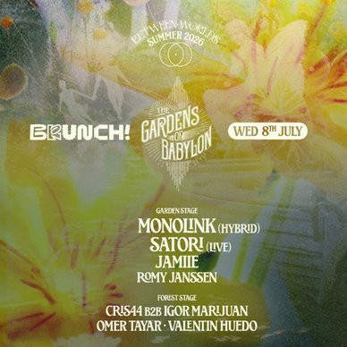 Gardens of Babylon: Monolink – Grafica evento