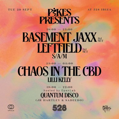 Basement Jaxx Pikes Presents