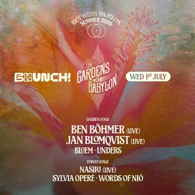 Gardens of Babylon: Ben Bohmer – Grafica evento