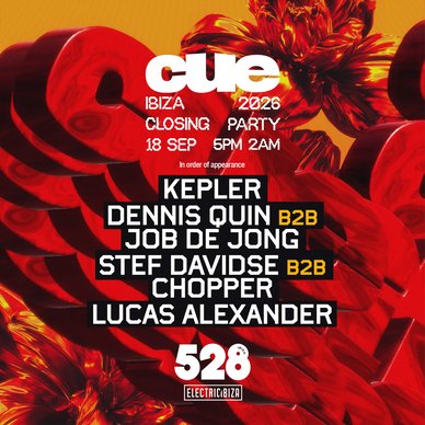 Cue Closing Party 2026 Line Up