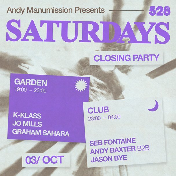 Andy Manumission: Saturdays Closing